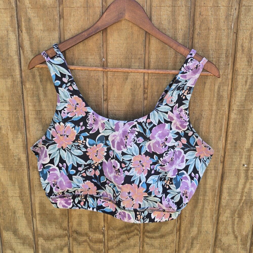 Torrid Moisture Wicking Flora Workout Top Only Torrid Womens Size 2
